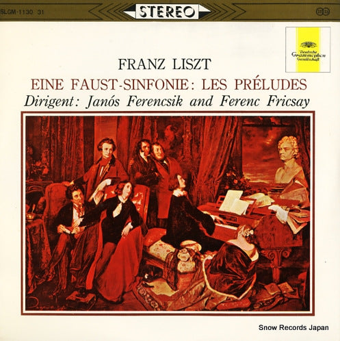 FERENCSIK, JANOS / FERENC FRICSAY liszt; eine faust-sinfonie/les preludes SLGM-1130