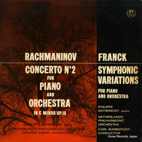 ENTREMONT, PHILIPPE rachmaninov; piano concerto no.2 SM2062