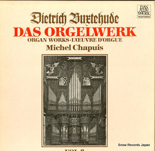 CHAPUIS, MICHEL buxthehude; das orgelwerk organ works 2 6.35307