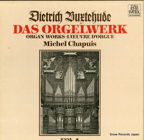 CHAPUIS, MICHEL buxtenhude; das orgelwerk organ works 4 6.35309
