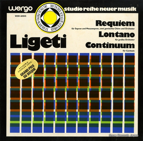 GIELEN, MICHAEL ligeti; requiem WER60045