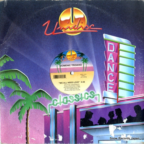 TROIANO, DOMENIC / A TASTE OF HONEY we all need love / boogie oogie oogie SPEC-1453