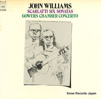 WILLIAMS, JOHN scarlatti; six sonatas 25AC56