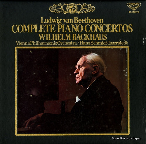 BACKHAUS, WILHELM beethoven; complete piano concertos SL1230