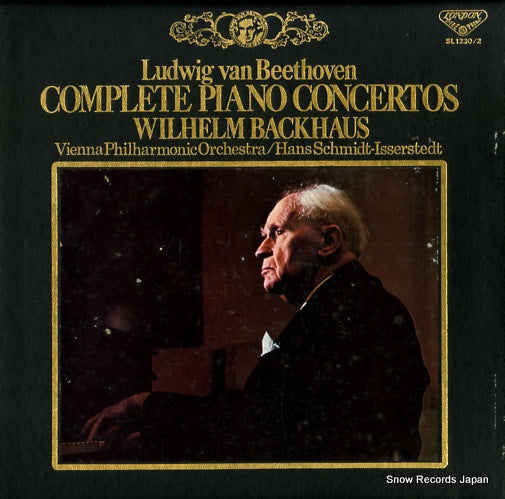 BACKHAUS, WILHELM beethoven; complete piano concertos SL1230