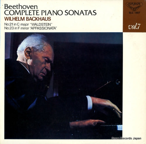 BACKHAUS, WILHELM beethoven; complete piano sonatas vol.7 SLC1887