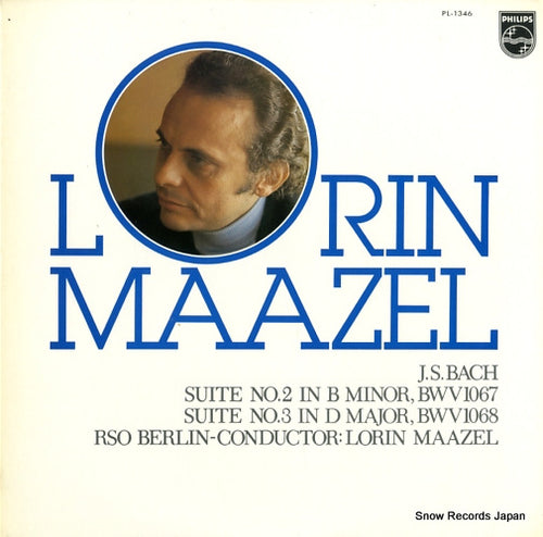 MAAZEL, LORIN bach; suite no.2/no.3 PL-1346