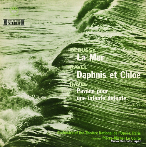 CONTE, PIERRE-MICHEL LE debussy; la mer M-2119