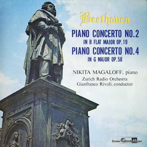 MAGALOFF, NIKITA beethoven; piano concerto no.2/no.4 CHJ(S)-30011