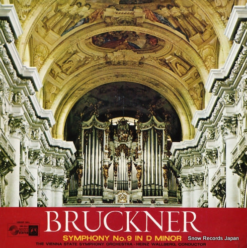 WALLBERG, HEINZ bruckner; symphony no.9 in d minor SMS-2541