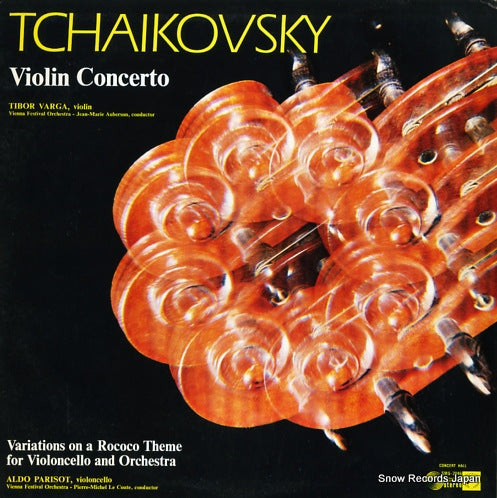 VARGA, TIBOR tchaikovsky; violin concerto SMS-3046