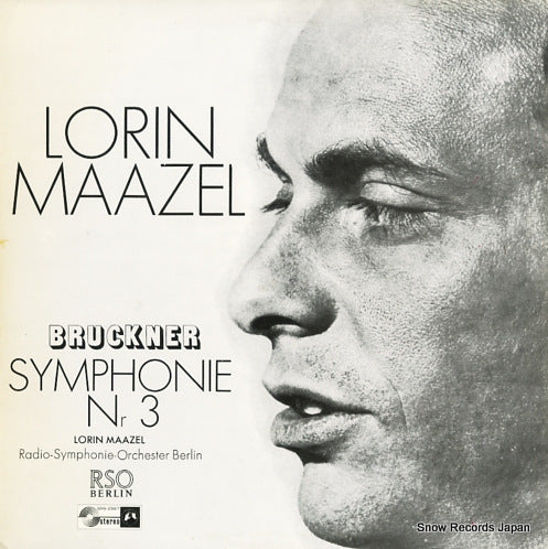MAAZEL, LORIN bruckner; symphonie nr.3 SMS-2567