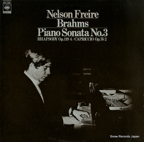 FREIRE, NELSON brahms; piano sonata no.3 13AC1063