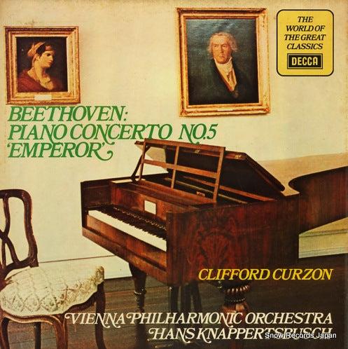 CURZON, CLIFFORD beethoven; piano concerto no.5 "emperor" SPA334