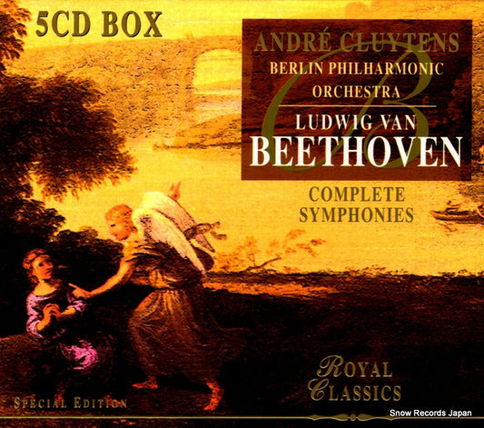 CLUYTENS, ANDRE beethoven; complete symphonies HR703732