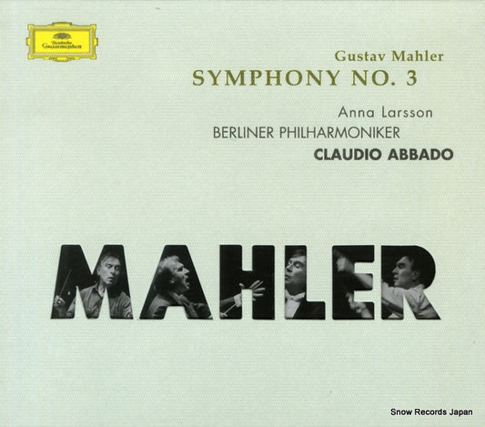 ABBADO, CLAUDIO mahler; symphony no.3 471502-2