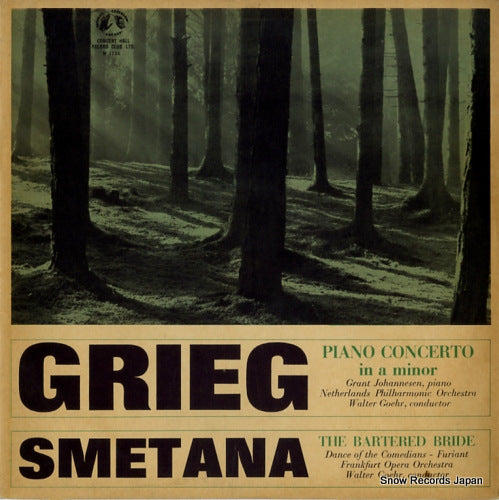 JOHANNESEN, GRANT grieg; piano concerto in a minor M123A
