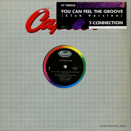 T-CONNECTION you can feel the groove (club version) V-8607