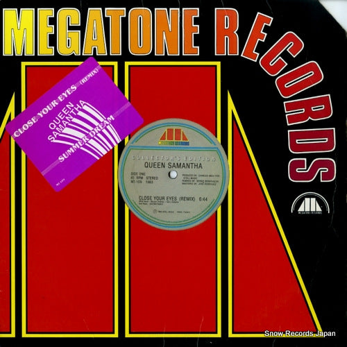 QUEEN SAMANTHA close your eyes (remix) / summer dream MT-109