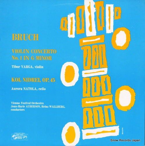 VARGA, TIBOR bruch; violin concerto no.1 SMS2587