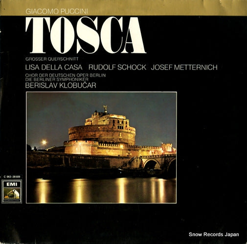 KLOBUCAR, BERISLAV puccini; tosca C063-28509