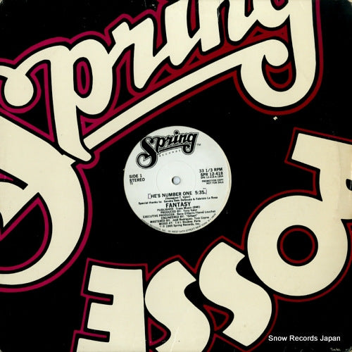 FANTASY he's number one SPR12-418