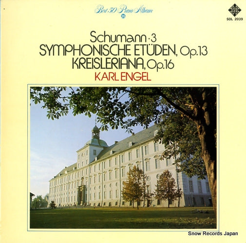 ENGEL, KARL schumann; symphonische etuden op.13 SOL2039