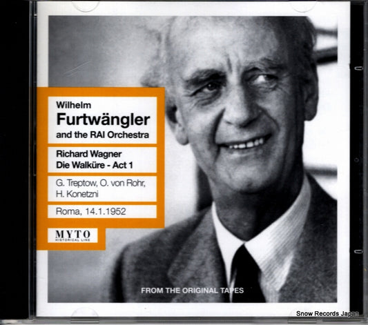 FURTWANGLER, WILHELM wagner; die walkure act 1 1CD00198