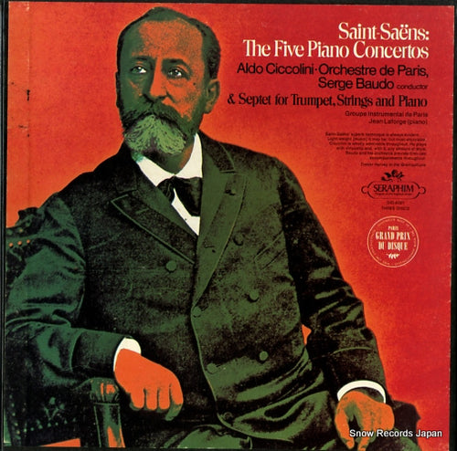 CICCOLINI, ALDO saint-saens; the five piano concertos SIC-6081