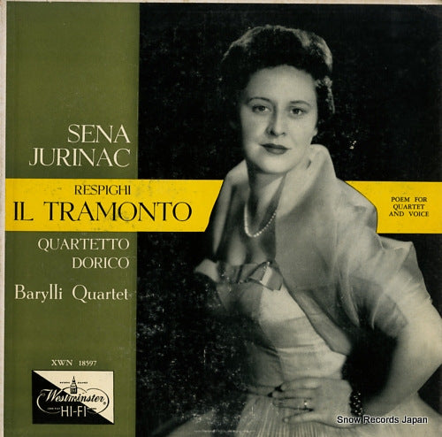 JURINAC, SENA respighi; il tramonto XWN18597