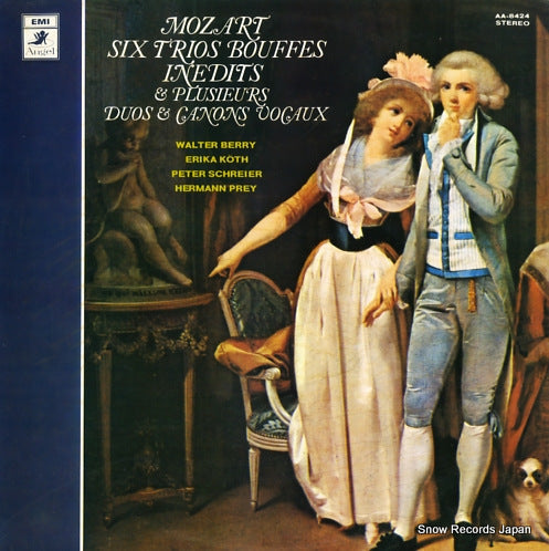 V/A mozart; six trios bouffes inedits & plusieurs duos & canons vocaux AA-8424