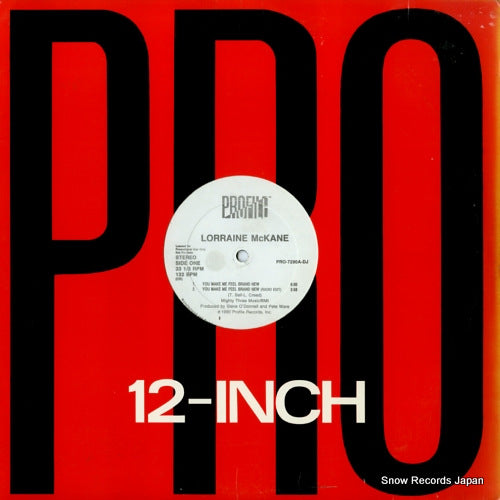 MCKANE, LORRAINE you make me feel brand new / the alamo PRO-7290-DJ