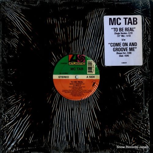 MC TAB to be real / come on and groove me 0-86224