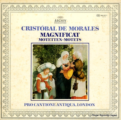 TURNER, BRUNO morales; magnificat motten momotets MA5071