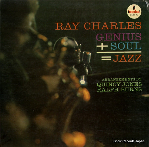CHARLES, RAY genius + soul = jazz AS-2