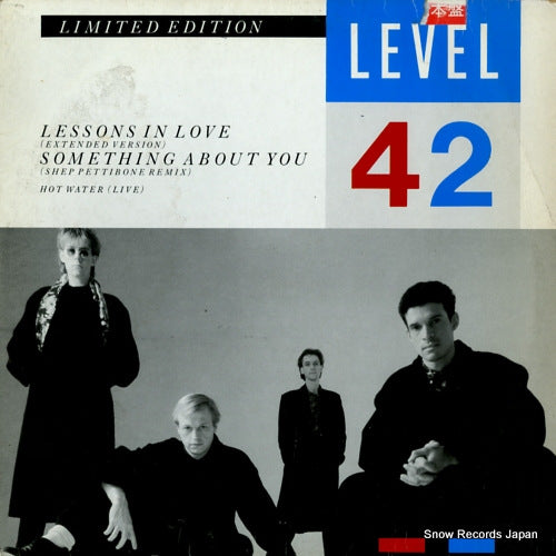 LEVEL 42 lessons in love / something about you 13MM7034