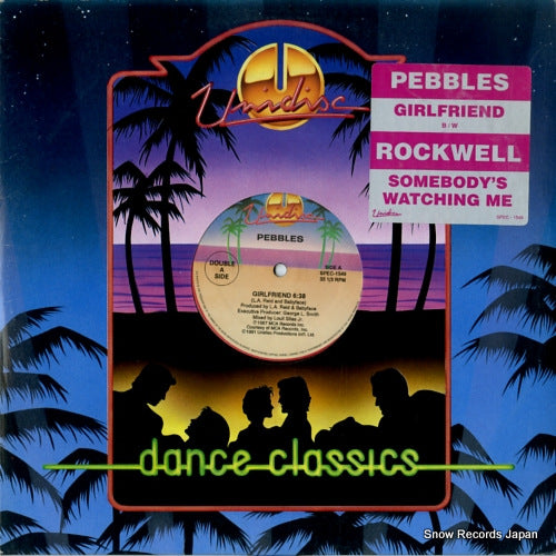 PEBBLES / ROCKWELL girlfriend / somebody's watching me SPEC-1549