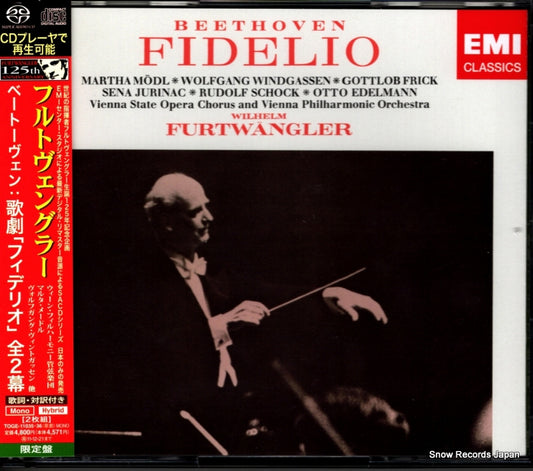 FURTWANGLER, WILHELM beethoven; fidelio TOGE-11035