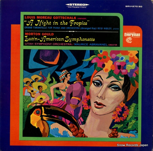 ABRAVANEL, MAURICE gottschalk; a night in the tropics SRV.275SD