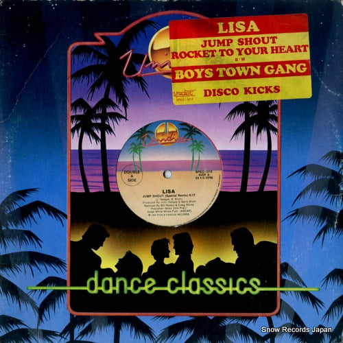 LISA / BOYS TOWN GANG jump shout / rocket to your heart / disco kicks SPEC-1212