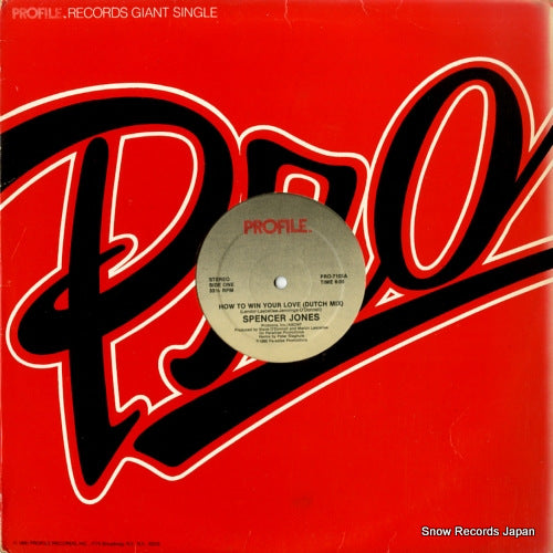 JONES, SPENCER how to win your love PRO-7105