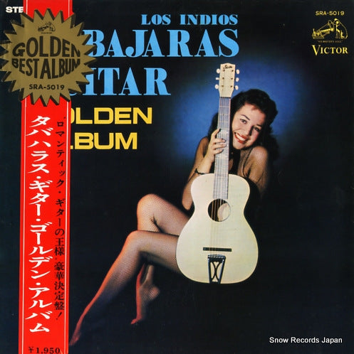LOS INDIOS TABAJARAS los indios tabajaras guitar golden album SRA-5019