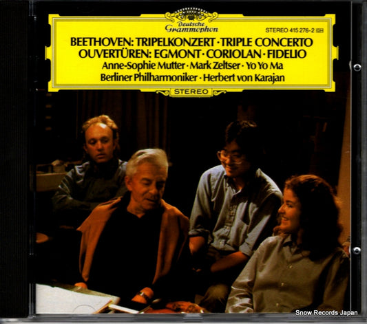 KARAJAN, HERBERT VON / MUTTER, ANNE-SOPHIE beethoven; tripelkonzert 415276-2