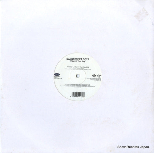 BACKSTREET BOYS i want it that way TIME157