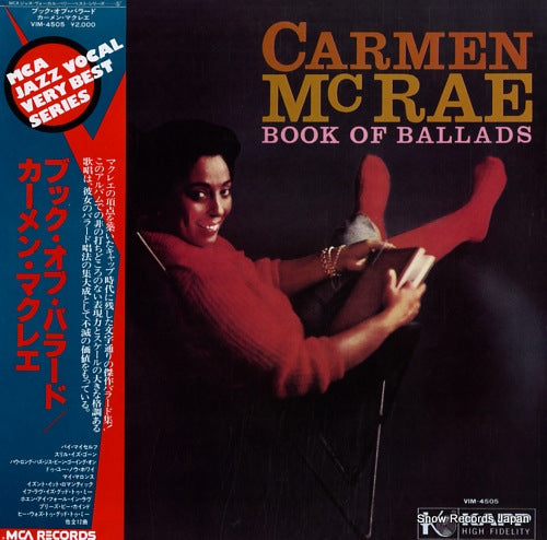 MCRAE, CARMEN book of ballads VIM-4505