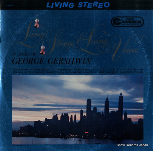 LIVING STRINGS living strings and living voices in music of george gershwin CAS675