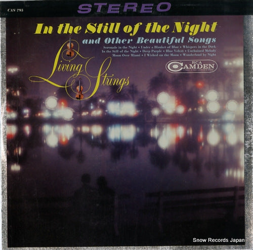 LIVING STRINGS in the still of the night and other beautiful songs CAS795