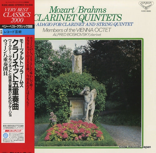 MEMBERS OF THE VIENNA OCTET mozart brahms clarinet quintets K20C8680
