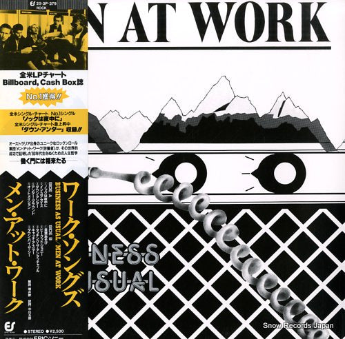 MEN AT WORK business as usual 25.3P-379