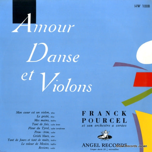 POURCEL, FRANCK amour, danse et violons HW1008